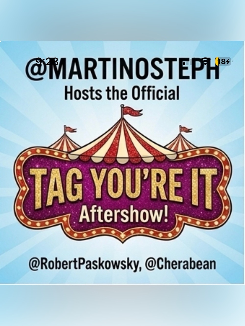 Official TAG YOUR IT Aftershow! - Picture 2 of 14